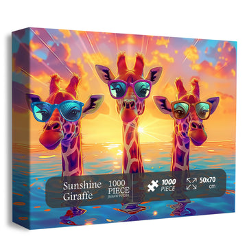 Sunshine Giraffe Puzzle 1000 pièces